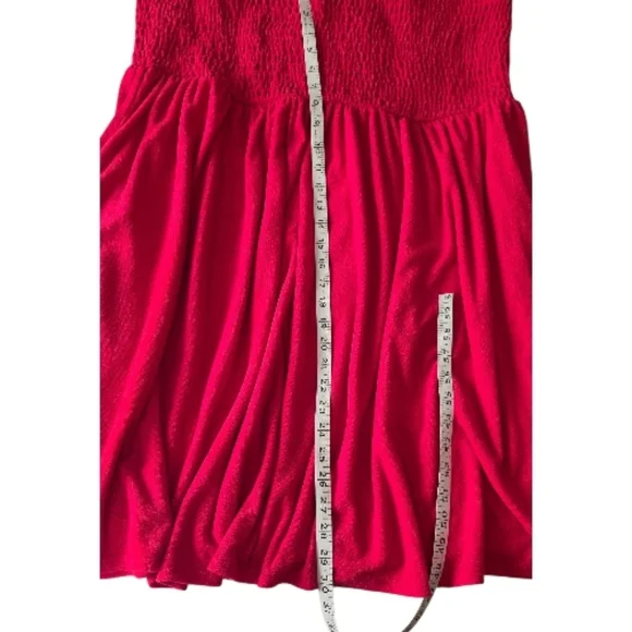 Torrid Smocked Strapless Cover-Up Mini Dress - Picture 8 of 9